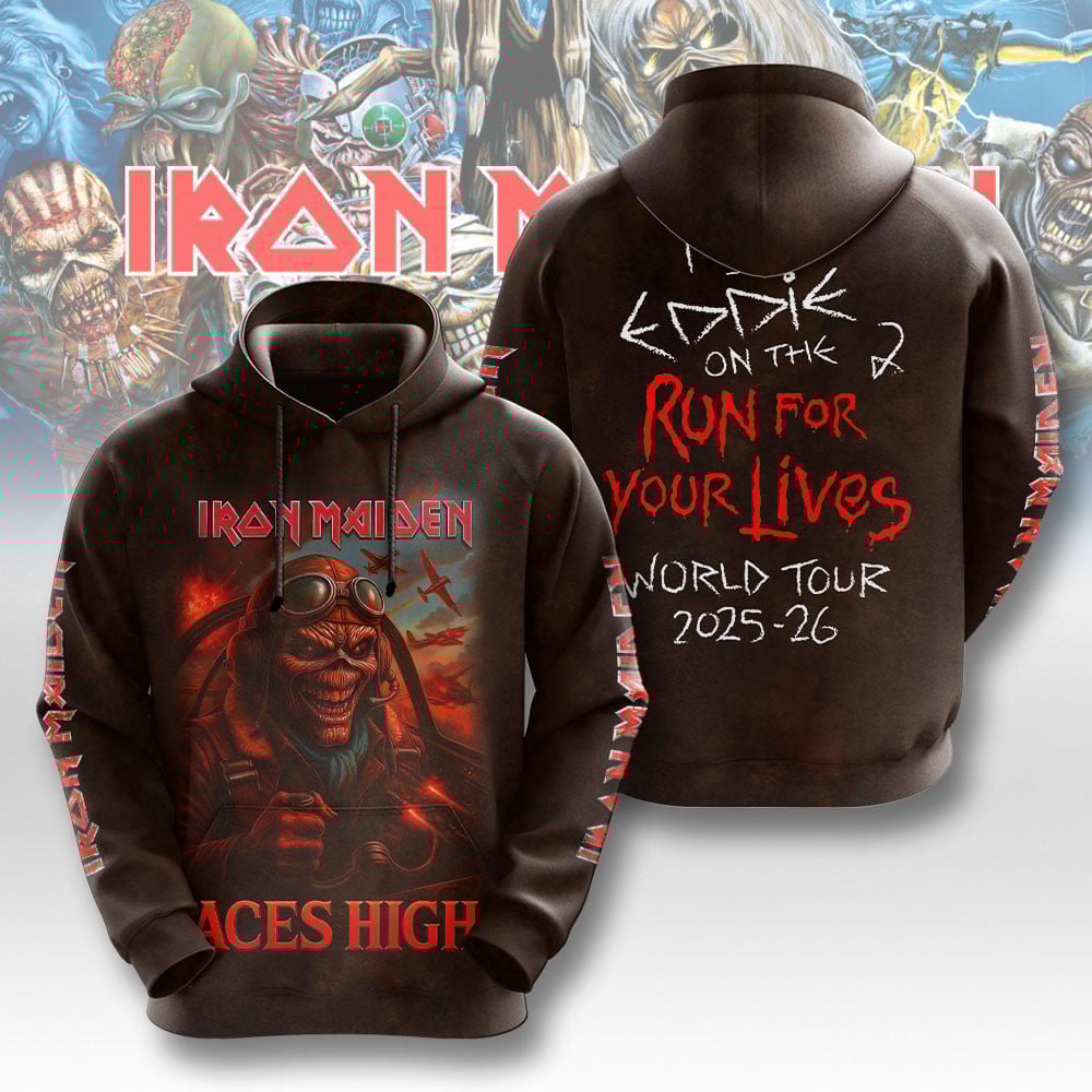Iron Maiden 3 Limited 3D Apparel