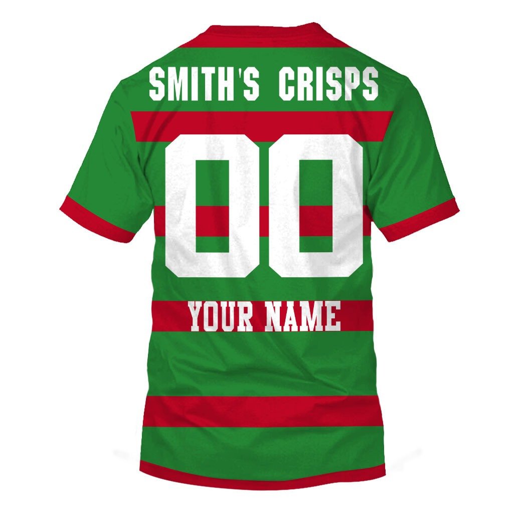 1989 South Sydney Rabbitohs Retro Jersey Full Custom Name Number