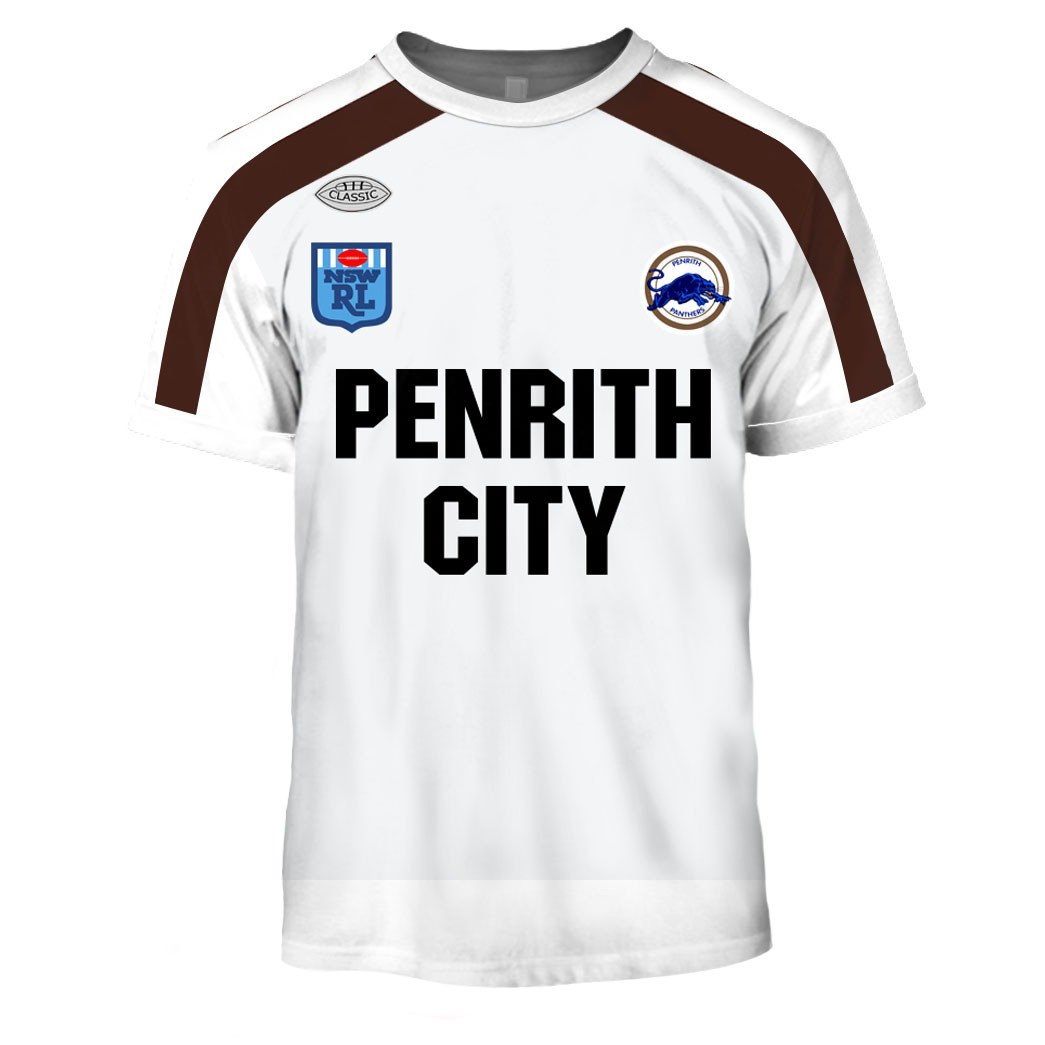 1988 Penrith Panthers Retro Jersey Full Custom Name Number