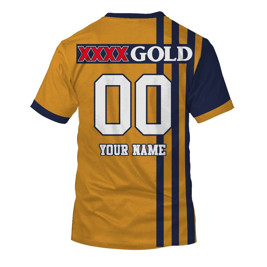 South Queensland Crushers 1995 Retro Rugby League Jersey Full Custom Name Number