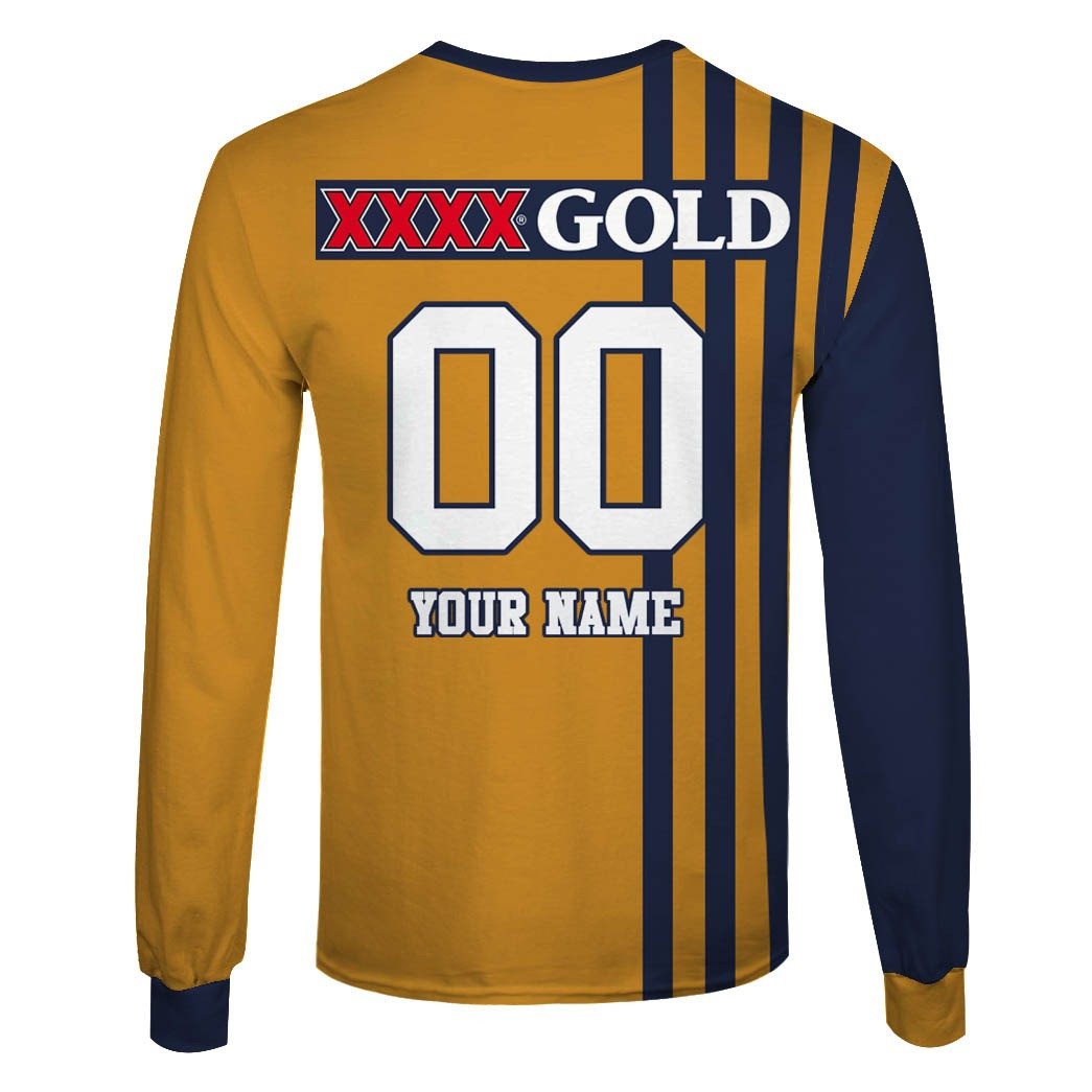 South Queensland Crushers 1995 Retro Rugby League Jersey Full Custom Name Number
