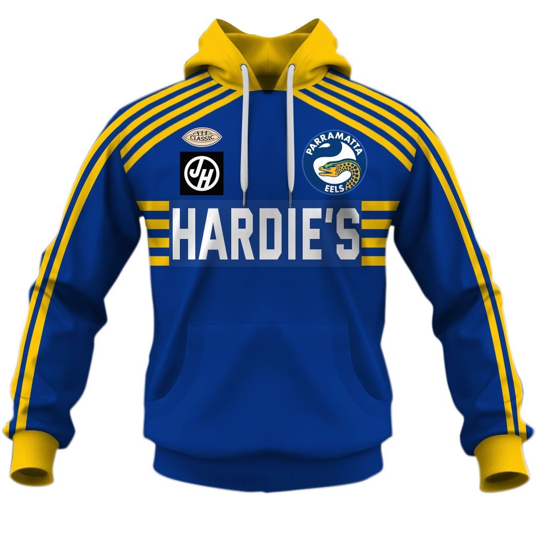 Parramatta Eels 1982 ARL/NRL Vintage Retro Jersey Full Custom Name Number