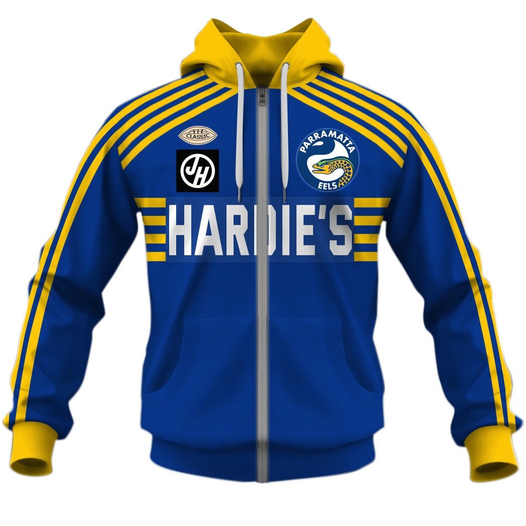 Parramatta Eels 1982 ARL/NRL Vintage Retro Jersey Full Custom Name Number