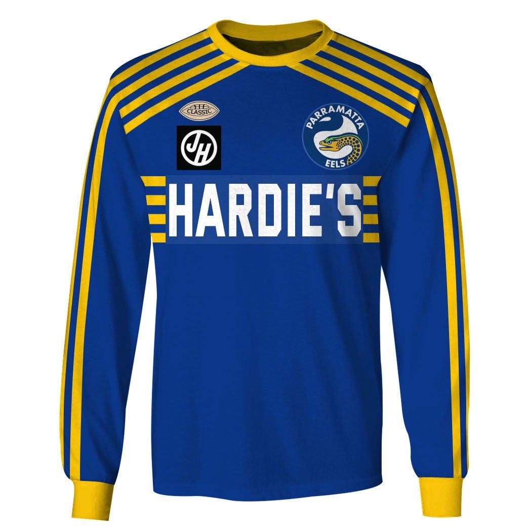 Parramatta Eels 1982 ARL/NRL Vintage Retro Jersey Full Custom Name Number