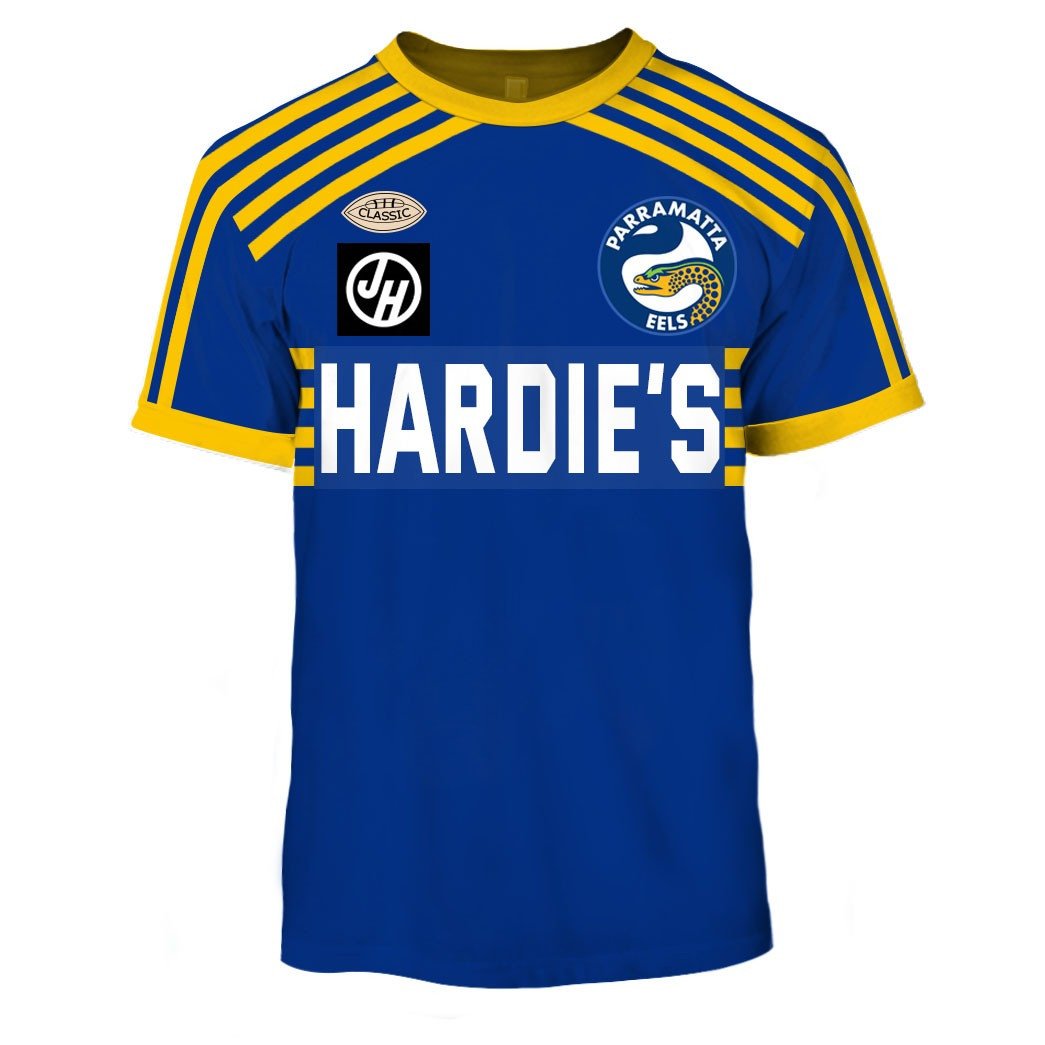 Parramatta Eels 1982 ARL/NRL Vintage Retro Jersey Full Custom Name Number