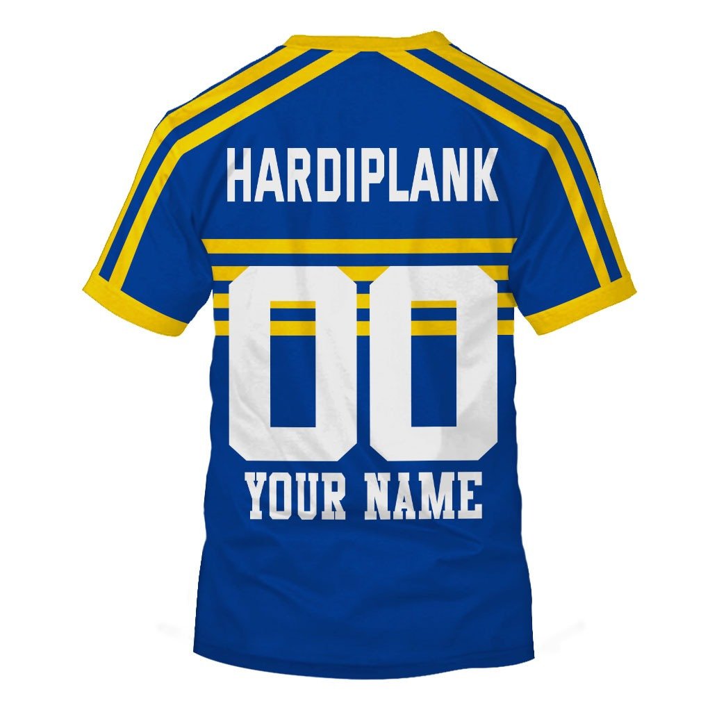 Parramatta Eels 1982 ARL/NRL Vintage Retro Jersey Full Custom Name Number