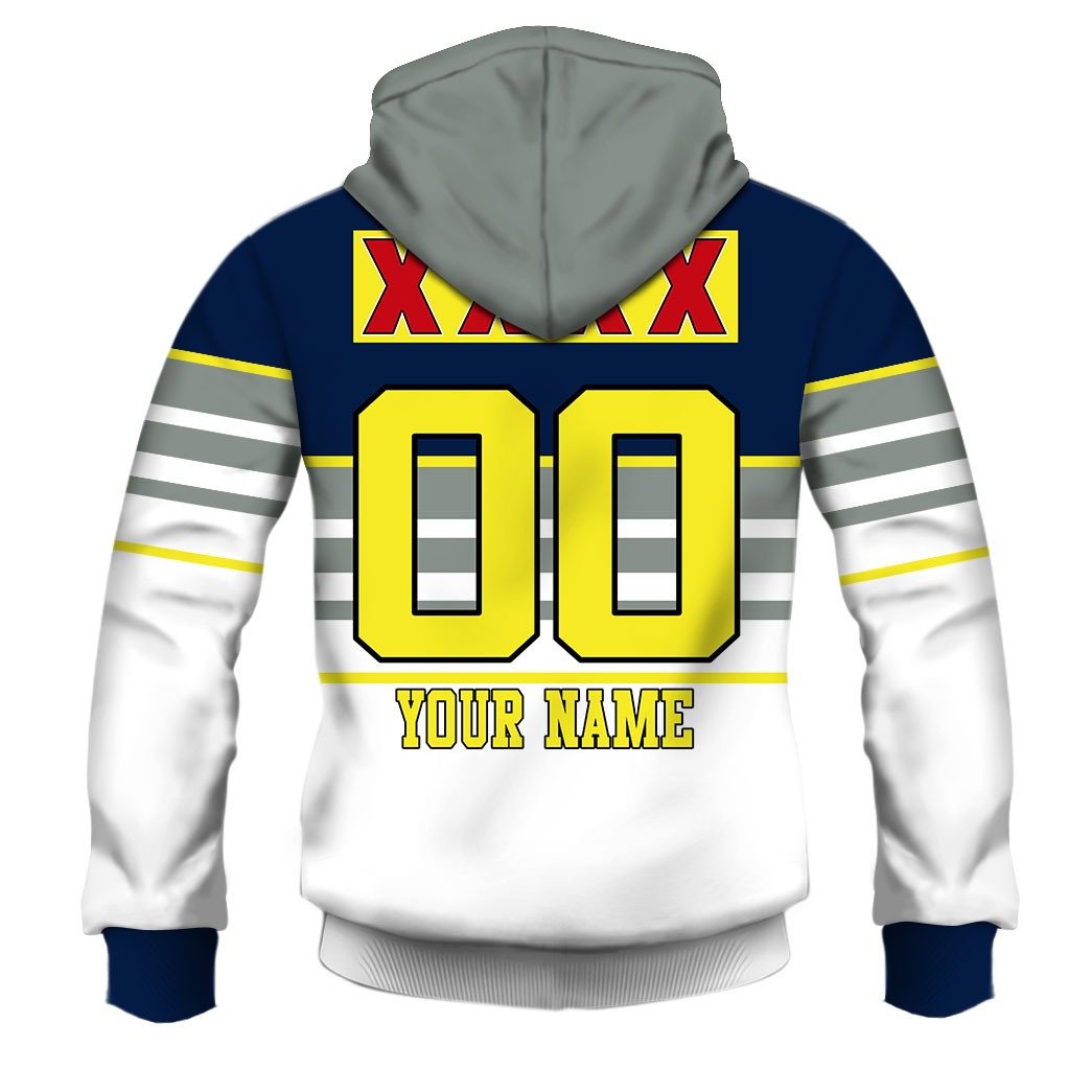 North Queensland Cowboys 1995 ARL/NRL Vintage Retro Heritage Jersey Full Custom Name Number