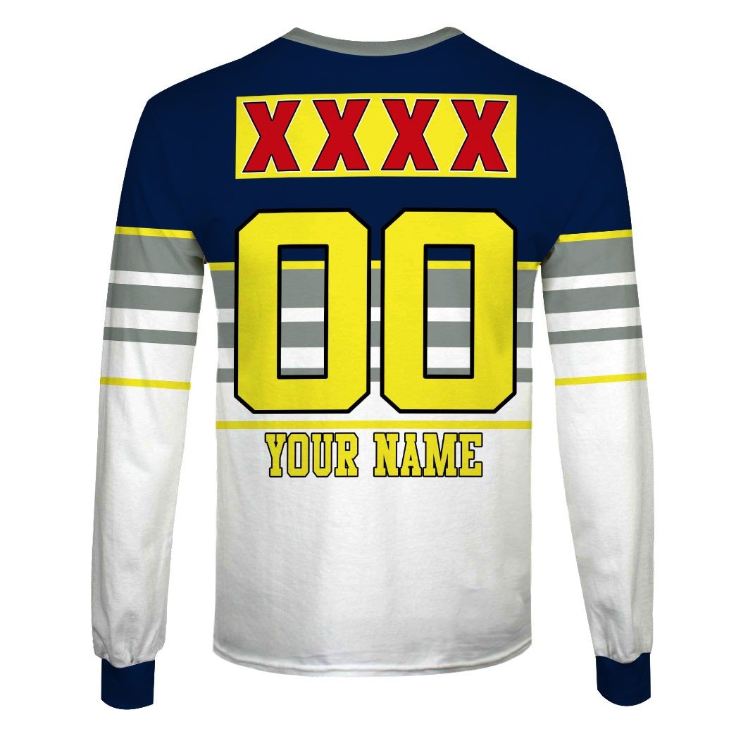 North Queensland Cowboys 1995 ARL/NRL Vintage Retro Heritage Jersey Full Custom Name Number