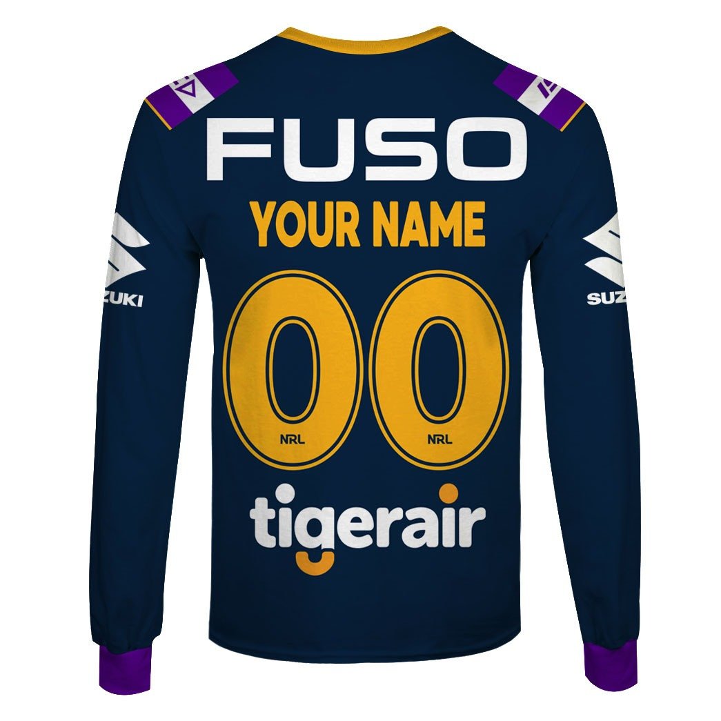 Personalised NRL Melbourne Storm 2019 Jersey Full Custom Name Number