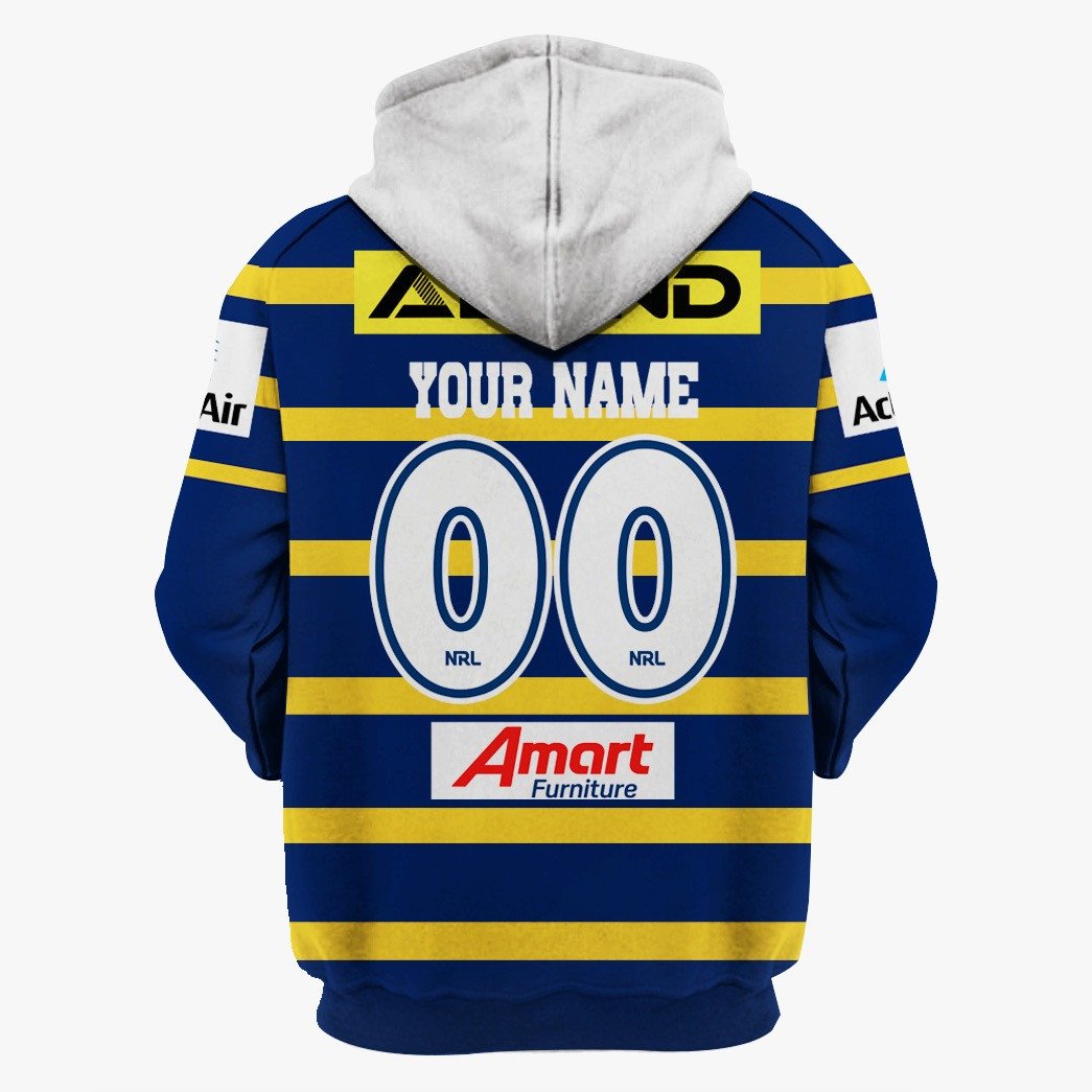 Personalized Parramatta Eels 2019 Home Jersey Full Custom Name Number