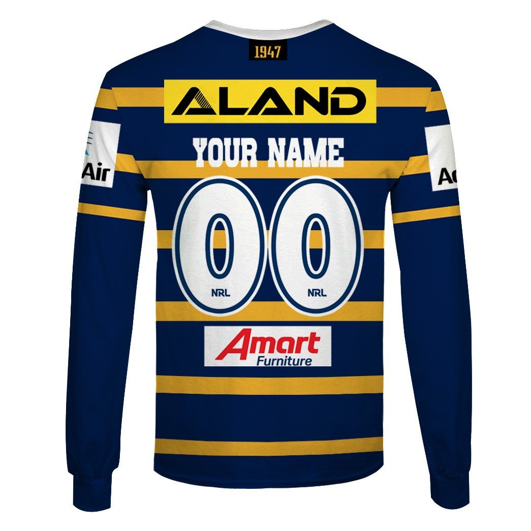 Personalized Parramatta Eels 2019 Home Jersey Full Custom Name Number