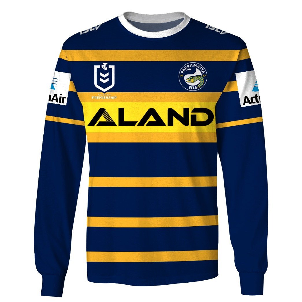 Personalized Parramatta Eels 2019 Home Jersey Full Custom Name Number
