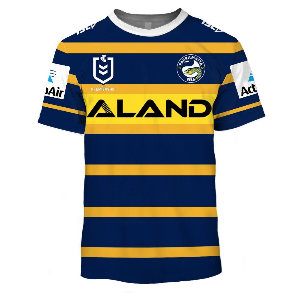 Personalized Parramatta Eels 2019 Home Jersey Full Custom Name Number