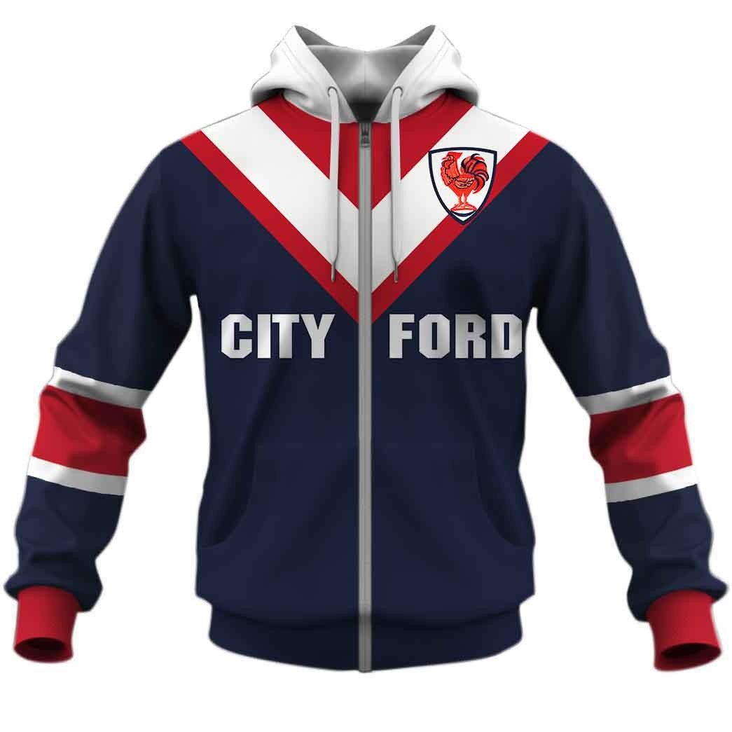 Sydney Roosters 1976 ARL/NRL Vintage Retro Jersey Full Custom Name Number