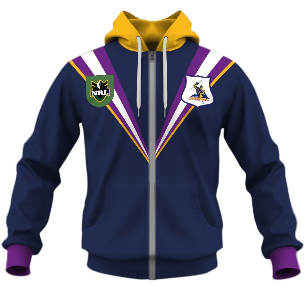 Melbourne Storm 1998 ARL/NRL Vintage Retro Heritage Jersey Full Custom Name Number