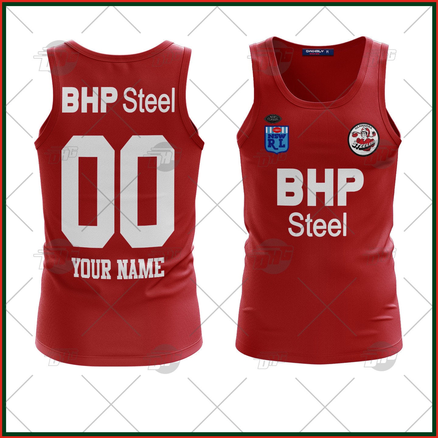 Personalized 1995 Auckland New Zealand Warriors Rugby League Away Tank Top For Men Women Custom Name Number