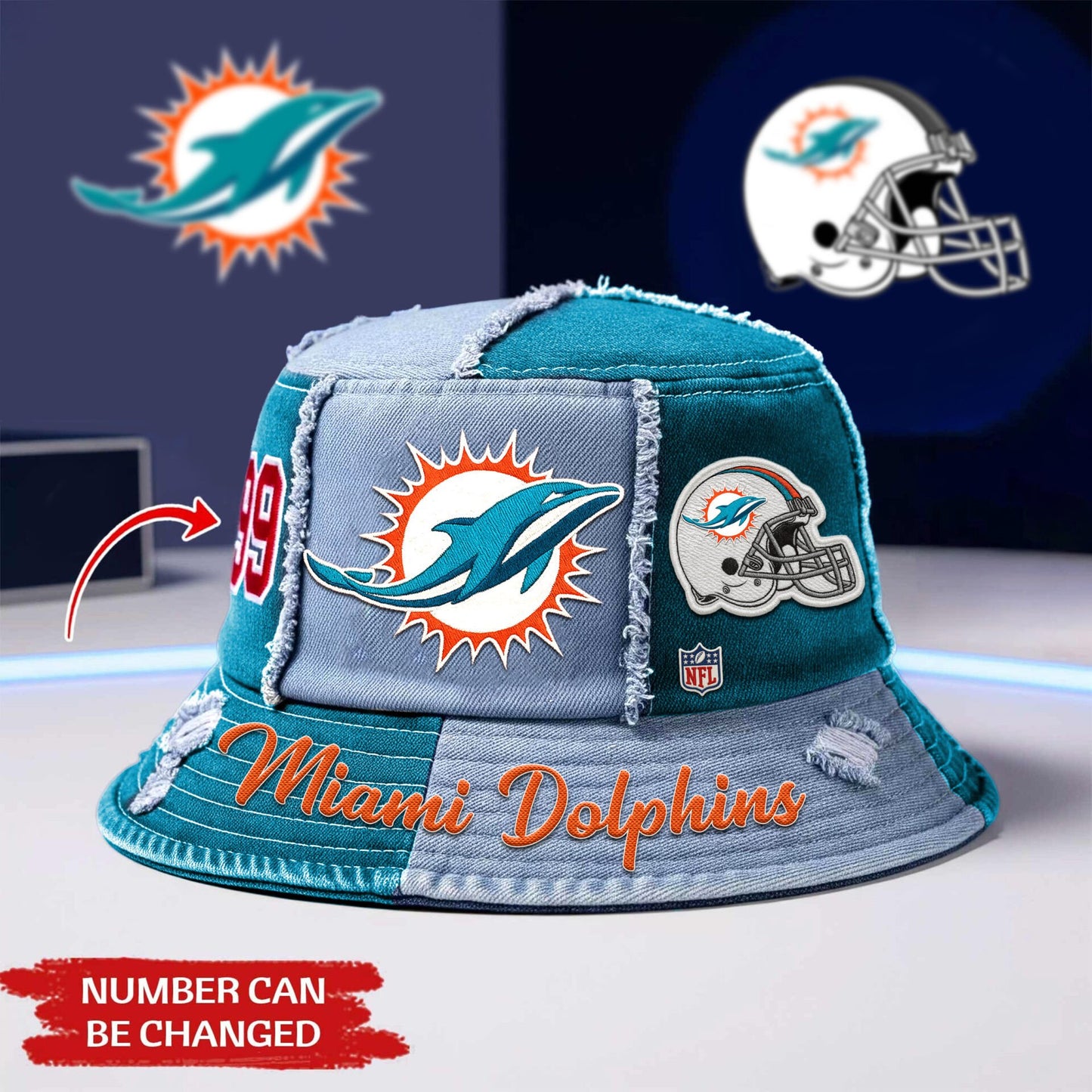 Miami Dolphins | Premium Bucket Hat
