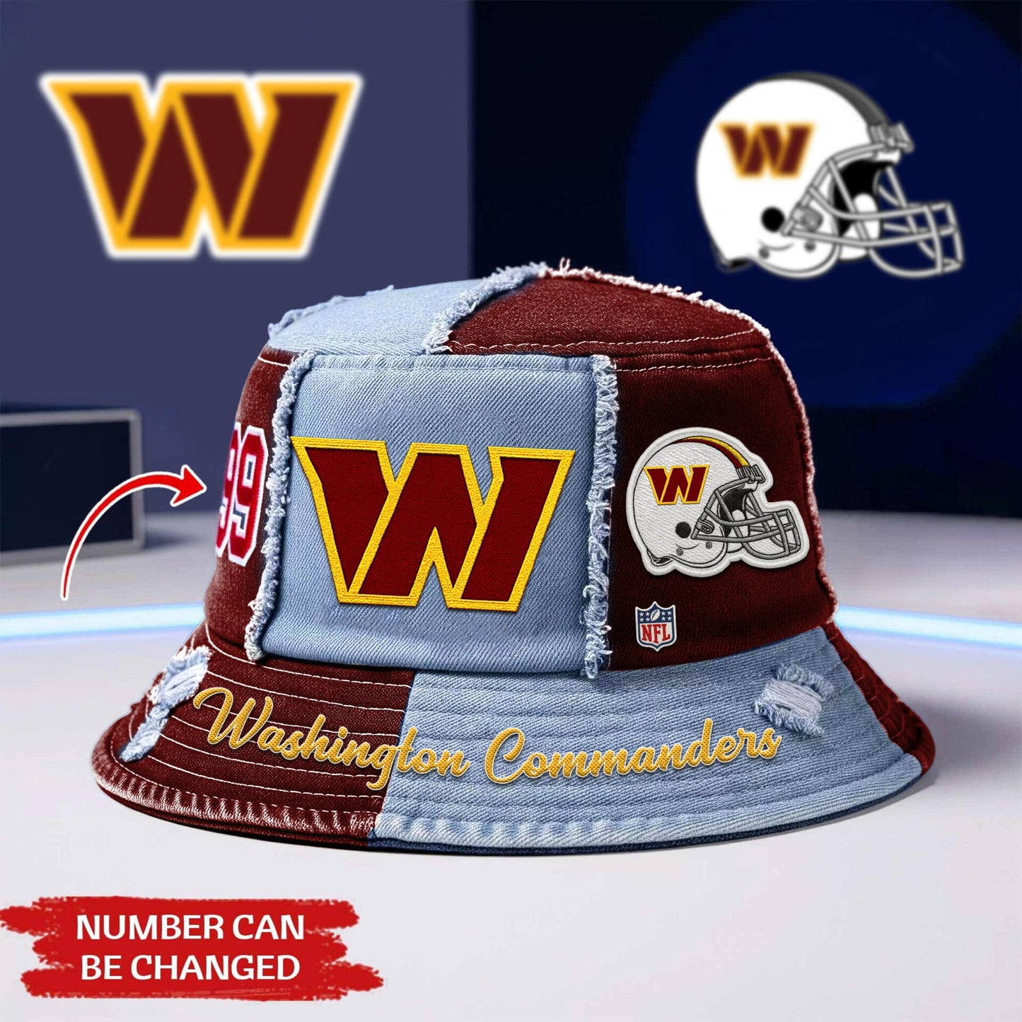 Washington Commanders | Premium Bucket Hat