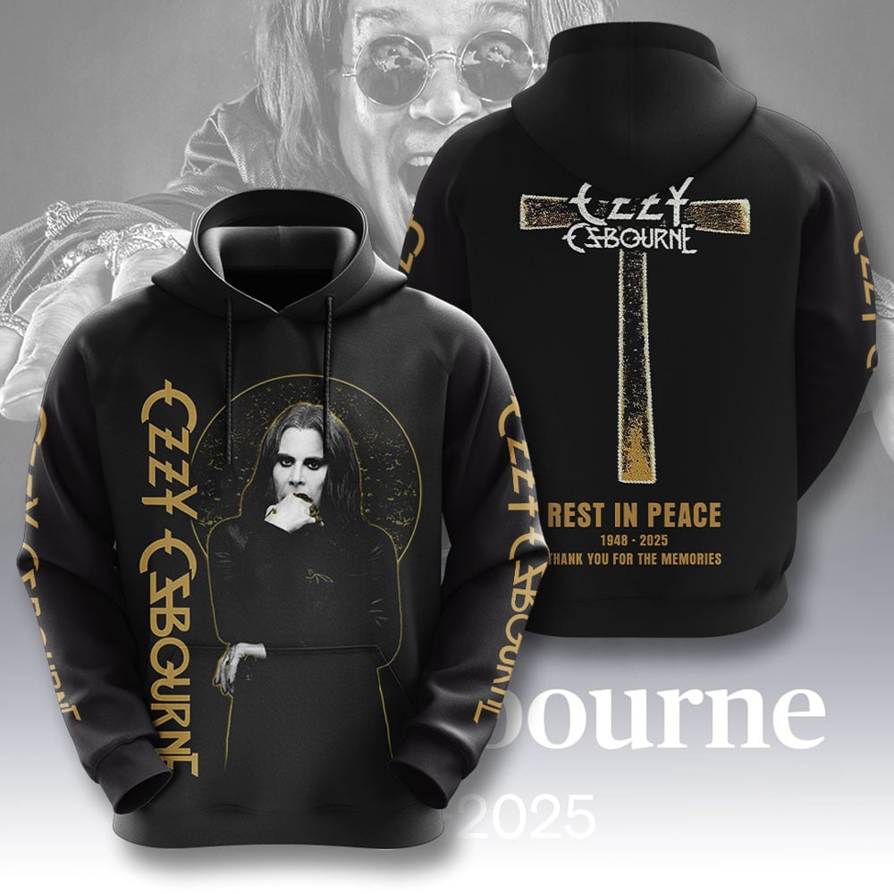 Ozzy Osbourne 3D Apparel Full Style