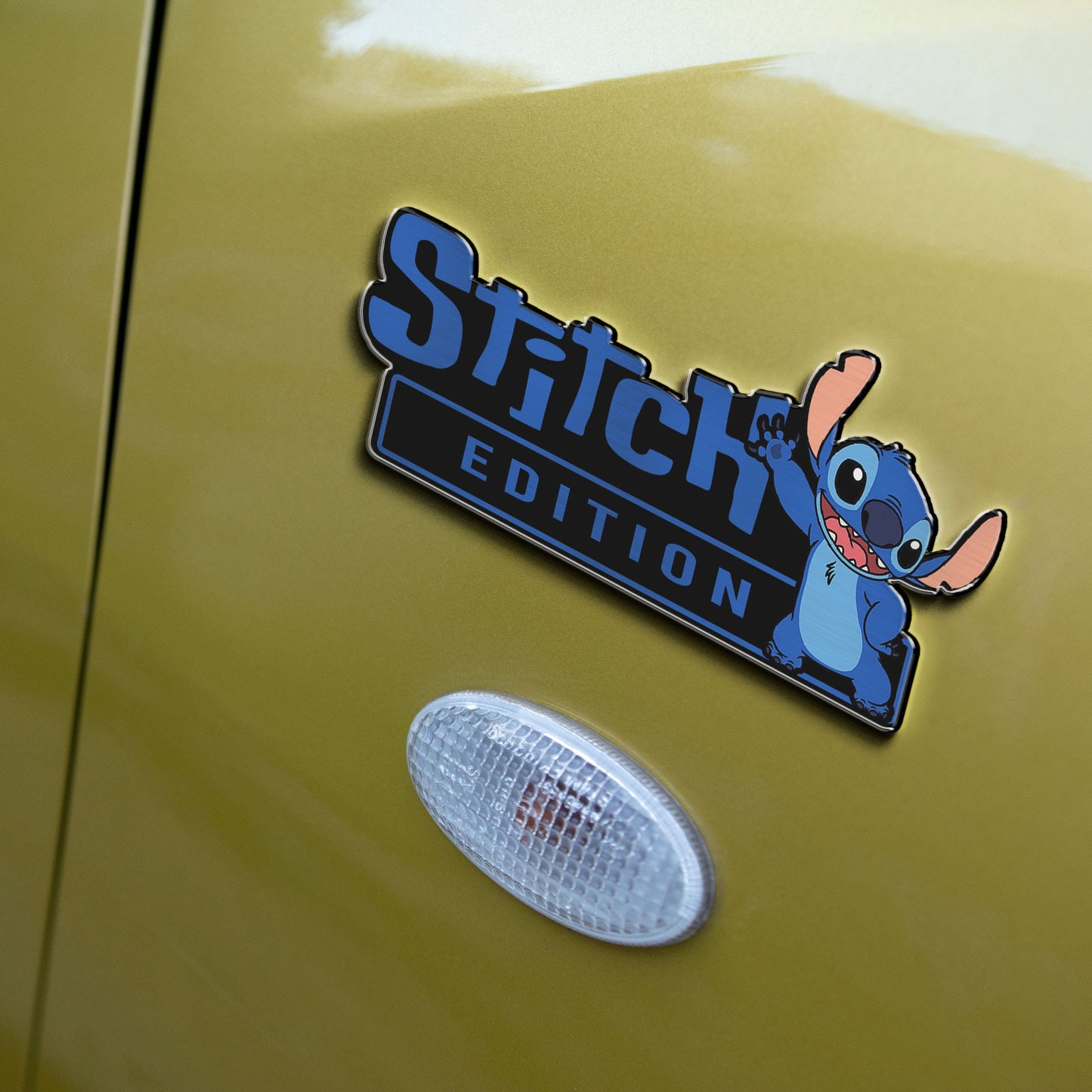 Stitch Experiment 626 Edition Laser Engraved or 3D Inlayed Car Name Badge 2