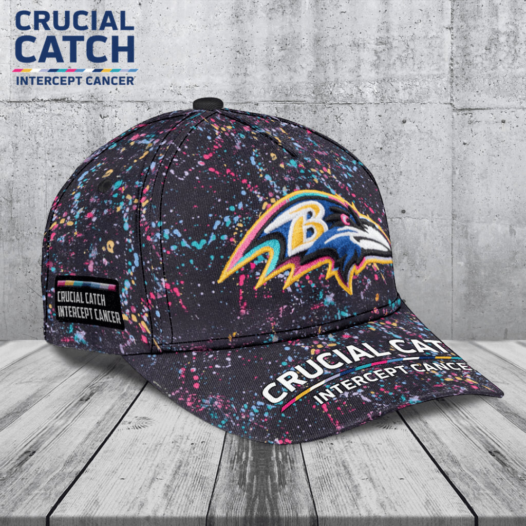 Baltimore Ravens Crucial Crucial Catch Classic Cap