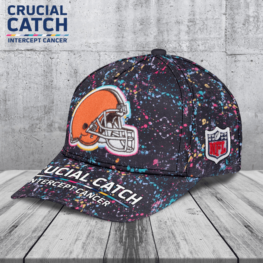 Cleveland Browns Crucial Crucial Catch Classic Cap