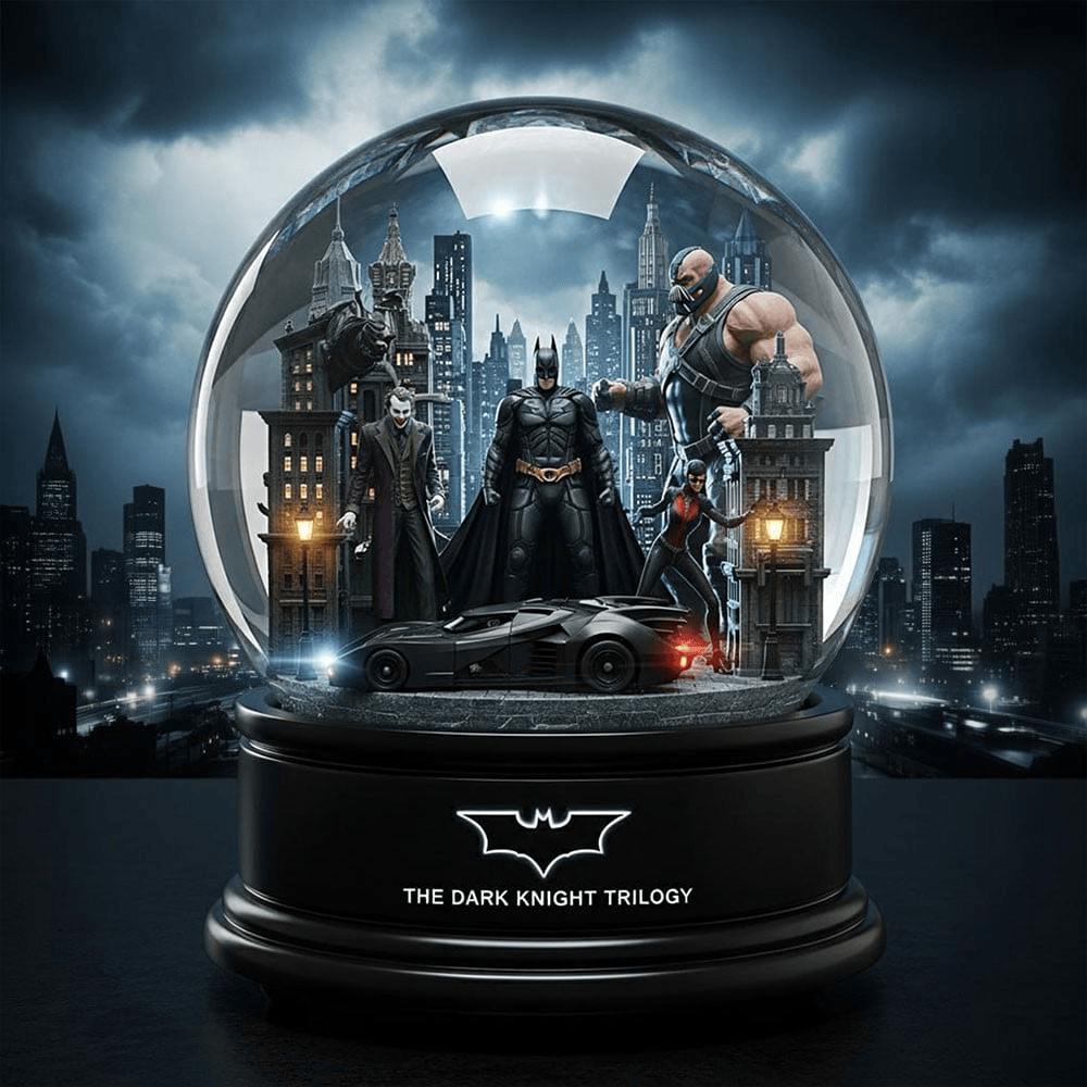 Batman Snow Globe Acrylic Plaque Gift For Fans