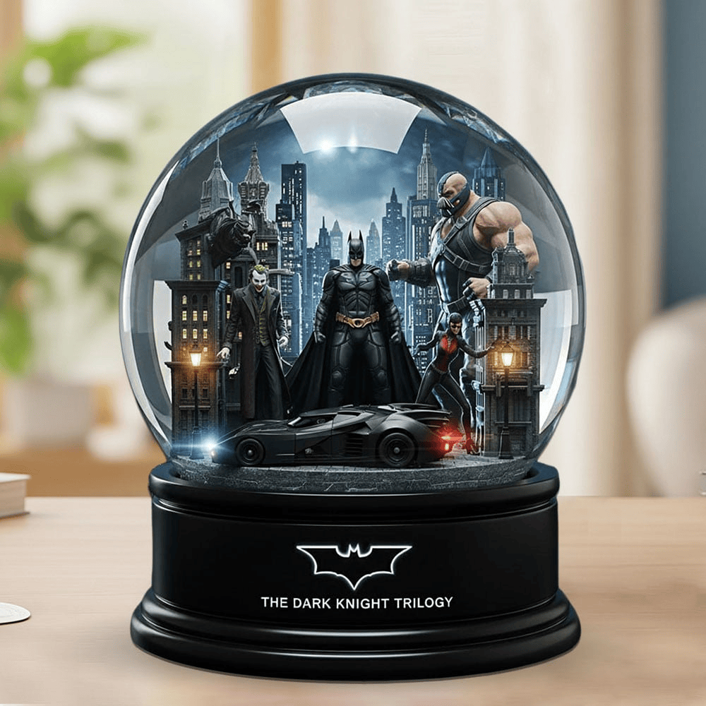 Batman Snow Globe Acrylic Plaque Gift For Fans