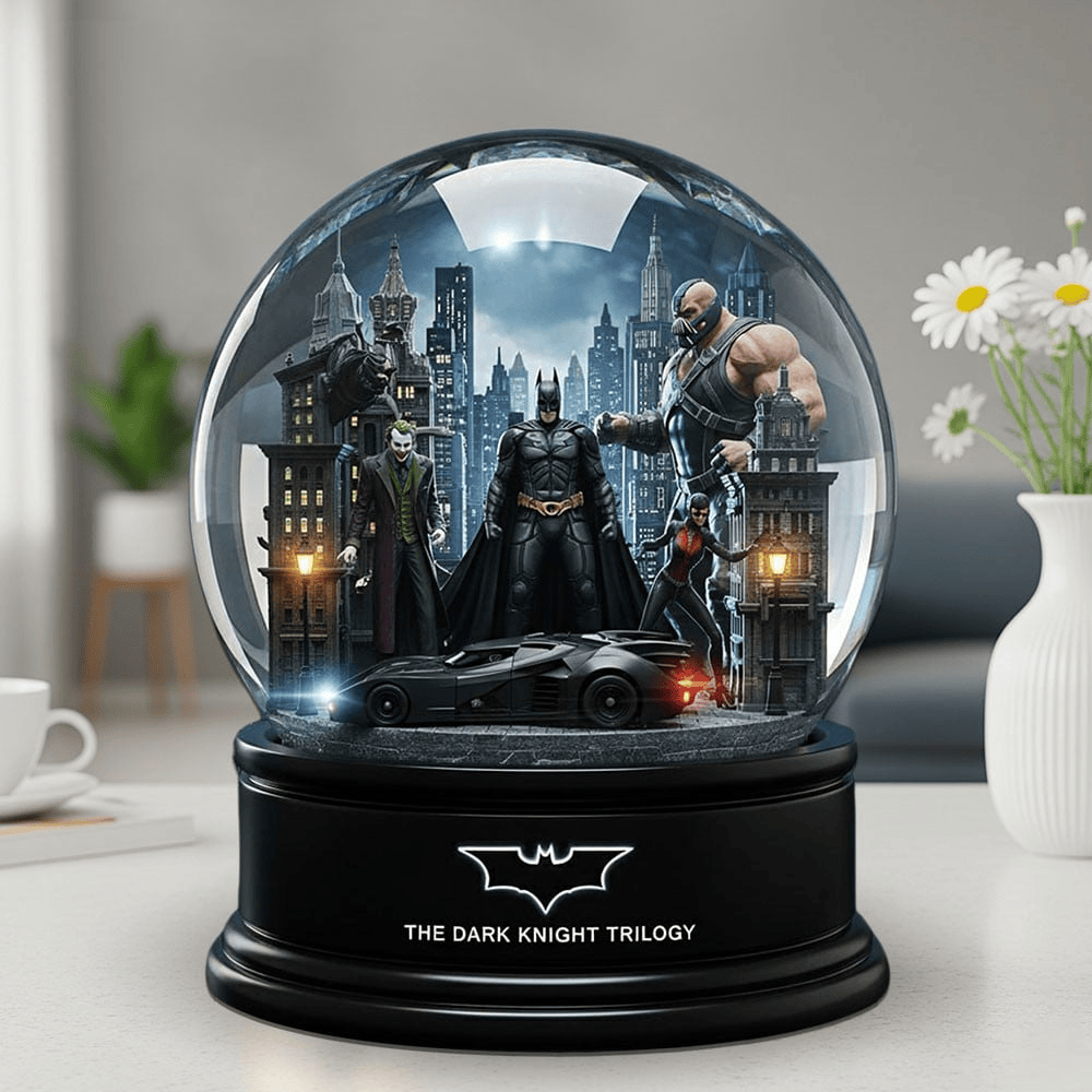 Batman Snow Globe Acrylic Plaque Gift For Fans