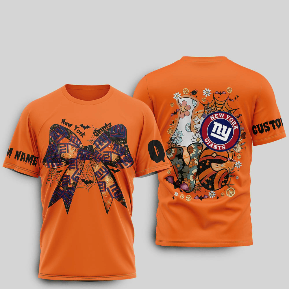 New York Giants Premium 3D Halloween Shirt