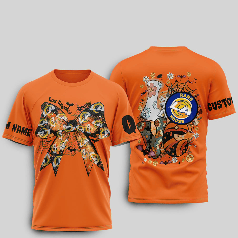 Los Angeles Rams Premium 3D Halloween Shirt