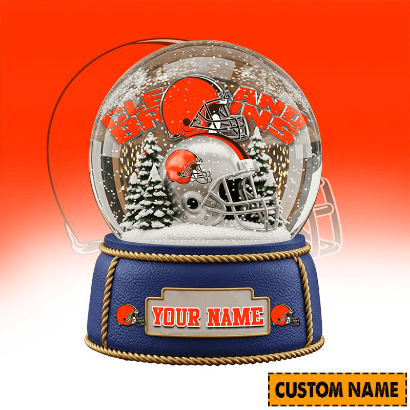 Cleveland Browns Personalized Christmas Acrylic Block Plaque Décor Gift For Fan - Limited Edition