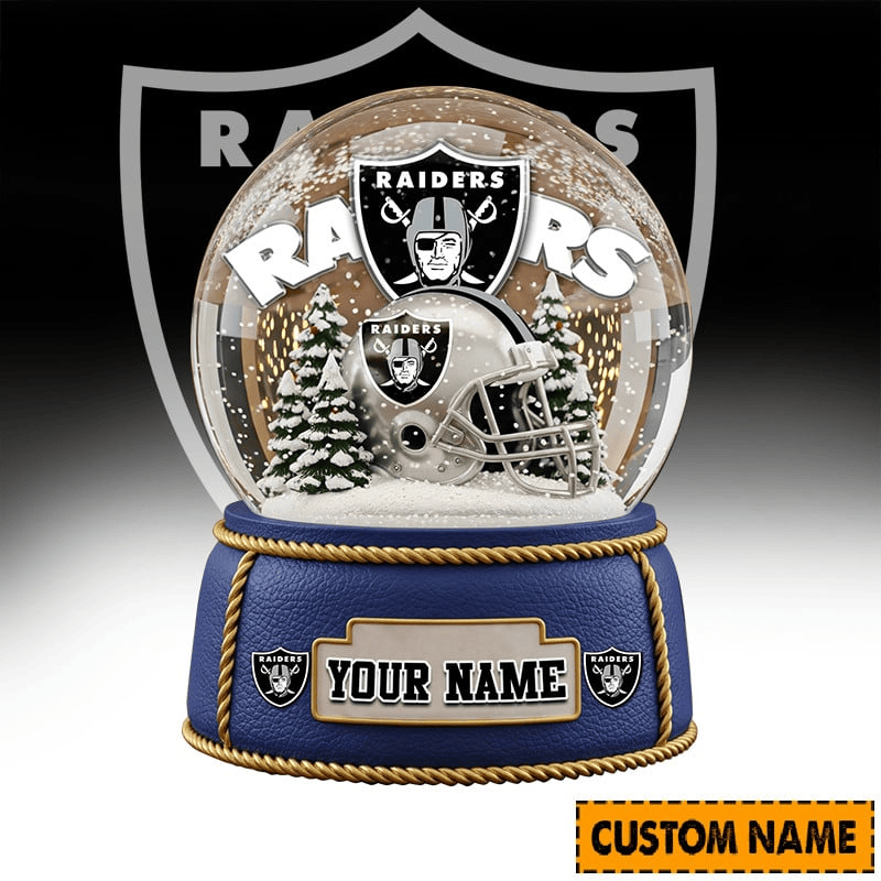 Las Vegas Raiders Personalized Christmas Acrylic Block Plaque Décor Gift For Fan - Limited Edition