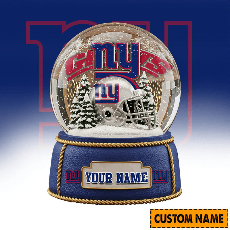 New York Giants Personalized Christmas Acrylic Block Plaque Décor Gift For Fan - Limited Edition