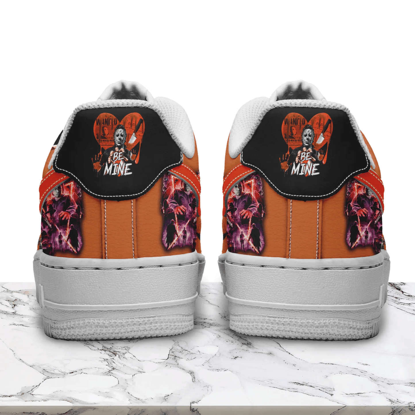 Michael Myers Halloween AF1 Sneakers Shoes For Men And Women