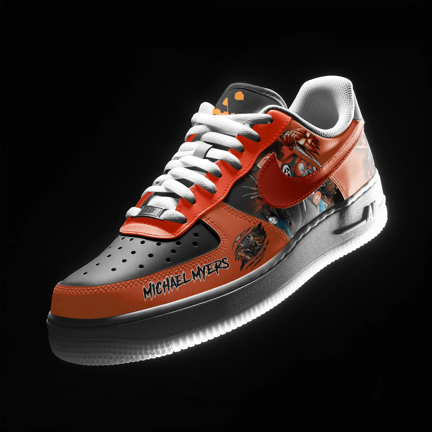 Michael Myers Halloween AF1 Sneakers Shoes For Men And Women