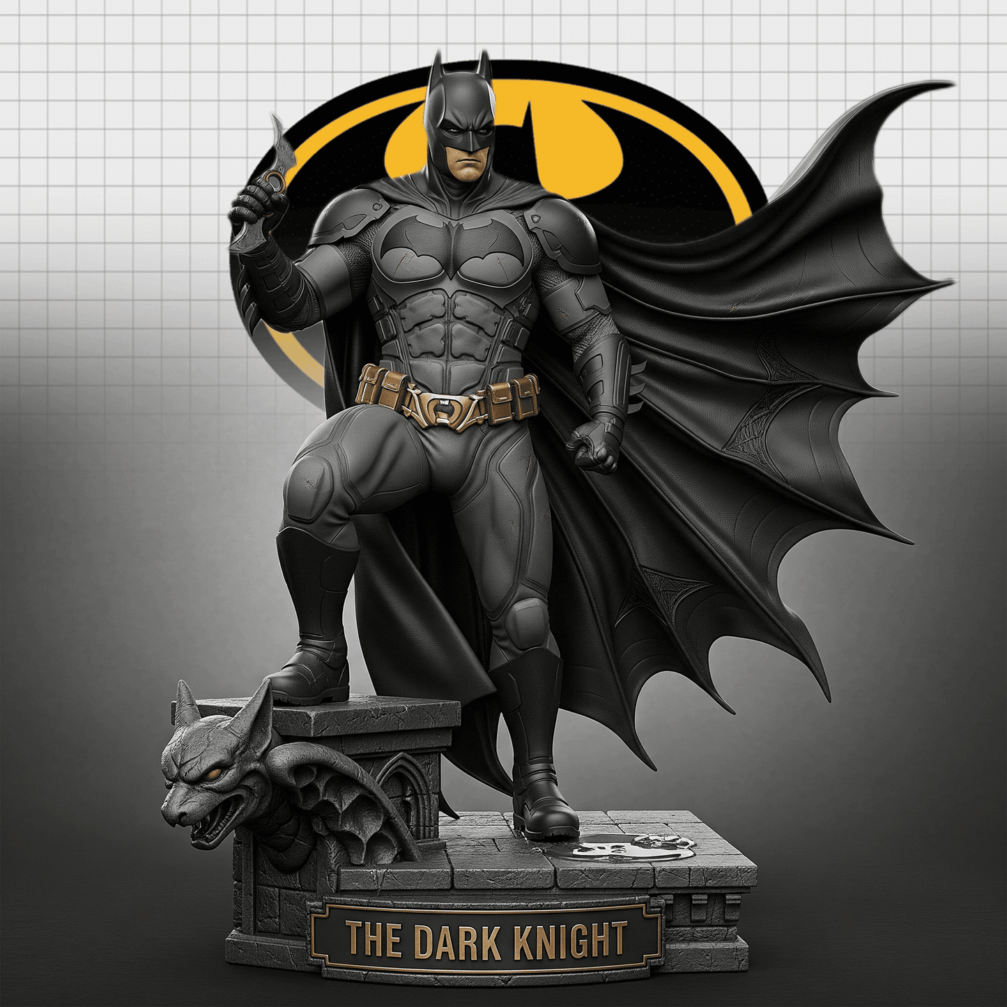 Batman The Dark Night Acrylic Plaque Gift For Fans