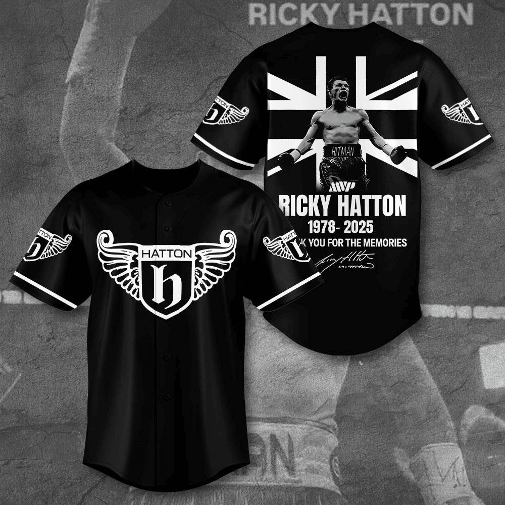 Ricky Hatton Baseball Jersey