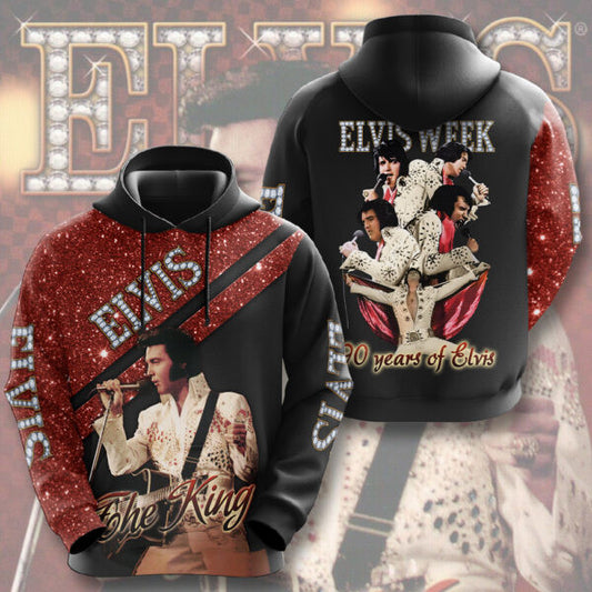 Elvis Presley 3D Apparel Unisex T-Shirt, Hoodie