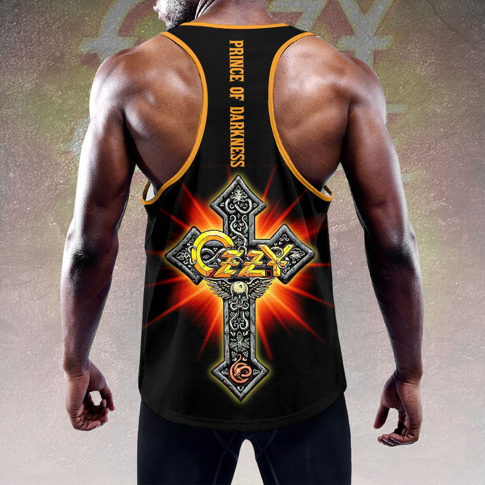 Black Sabbath x Ozzy Osbourne Y-Back Muscle 3D Tank Top