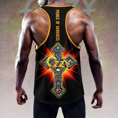 Black Sabbath x Ozzy Osbourne Y-Back Muscle 3D Tank Top