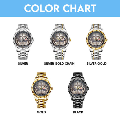 God is Good Alloy Luxury Quartz Watch