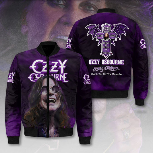 Black Sabbath x Ozzy Osbourne 3D Bomber Jacket