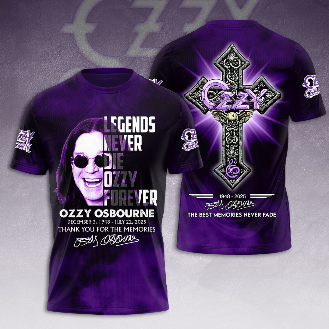 Black Sabbath x Ozzy Osbourne 3D Apparel