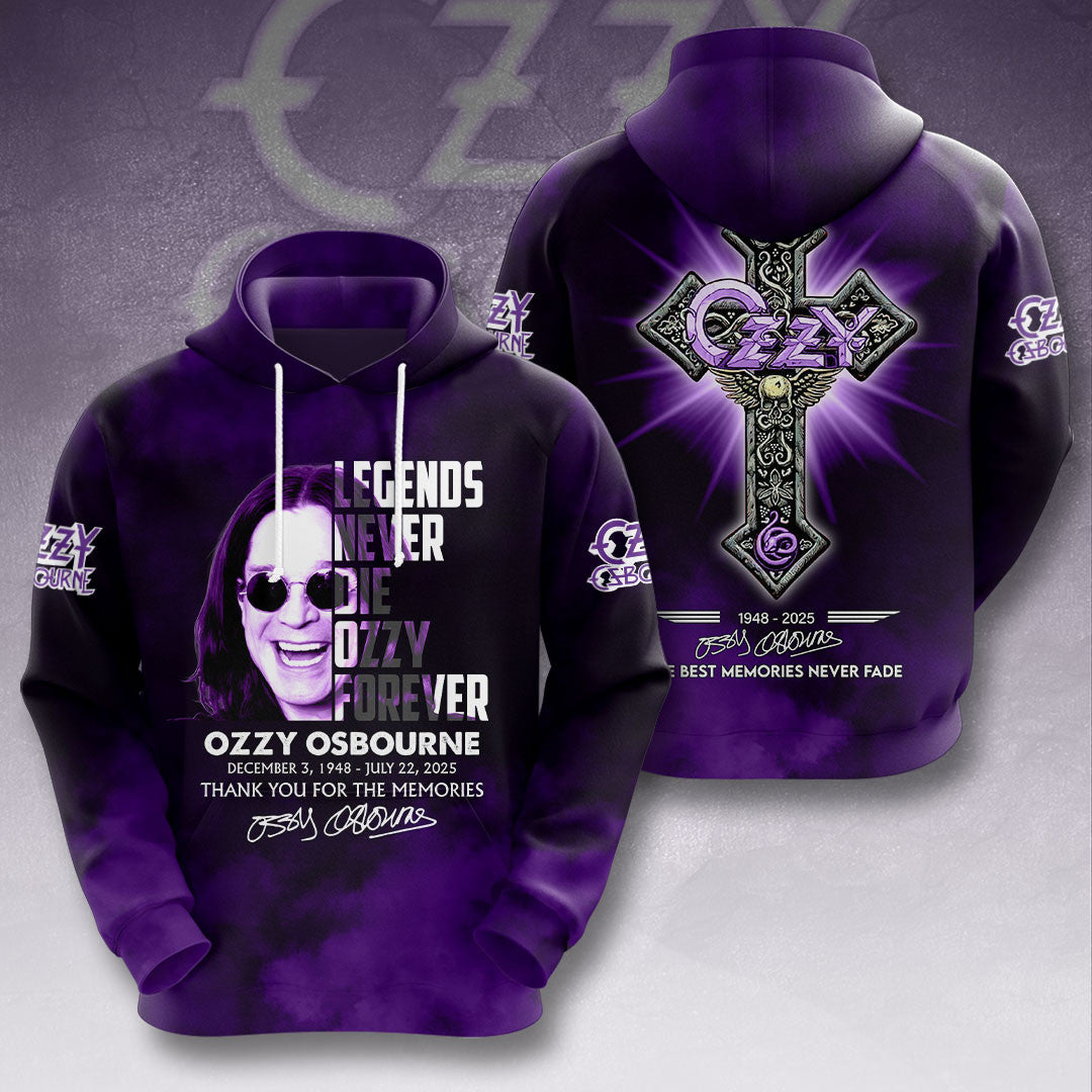 Black Sabbath x Ozzy Osbourne 3D Apparel