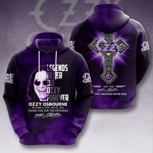 Black Sabbath x Ozzy Osbourne 3D Apparel