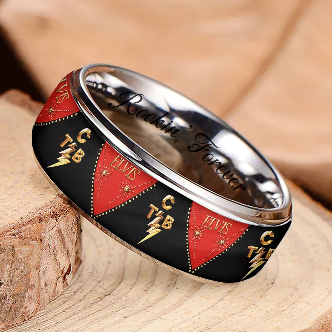Elvis Presley Custom Alloy Ring 1