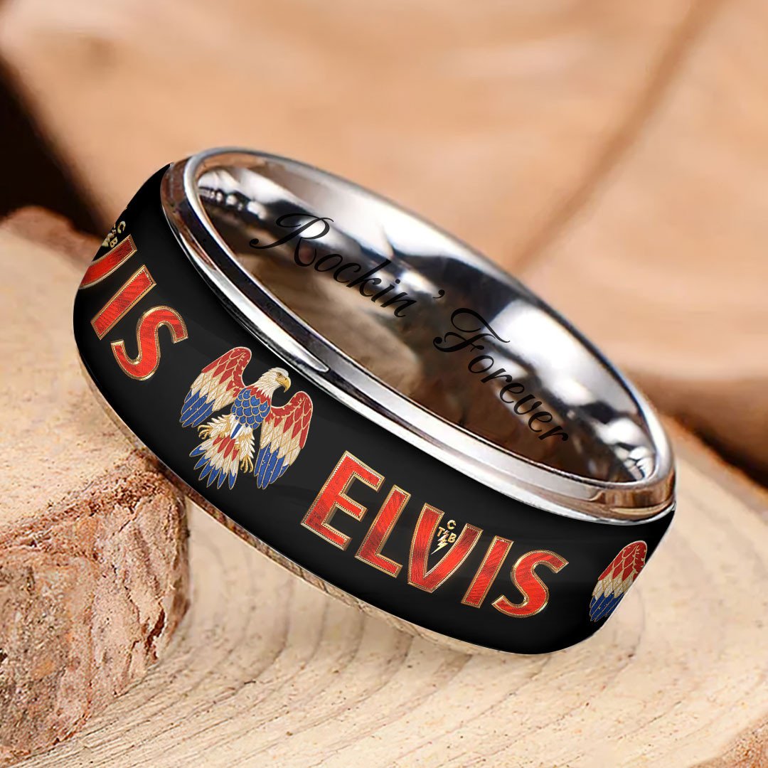 Elvis Presley Custom Alloy Ring 2