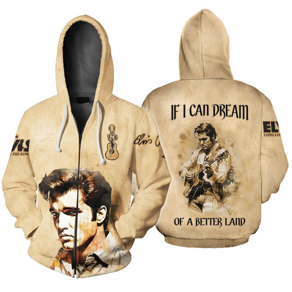 Elvis Presley 1 Limited Edition 3D Apparels Full Shirt