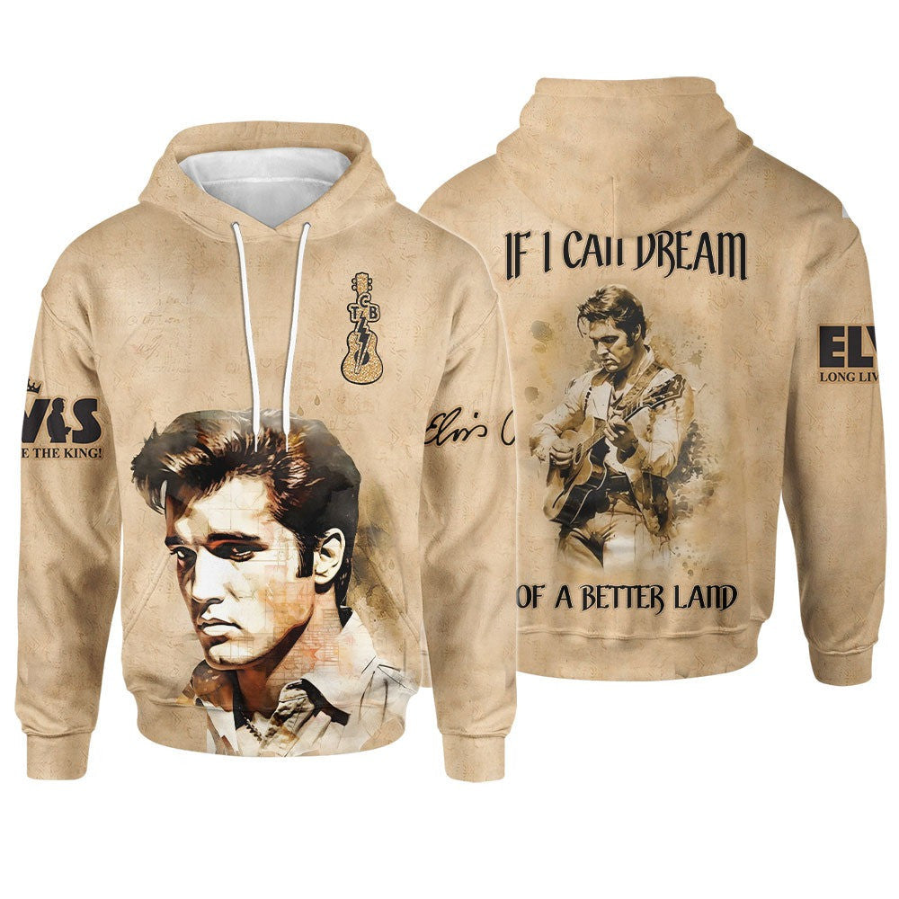 Elvis Presley 1 Limited Edition 3D Apparels Full Shirt
